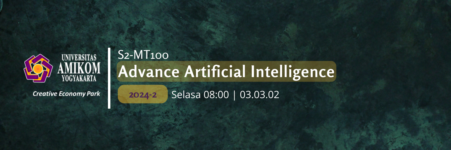 MT100 - ADVANCE ARTIFICIAL INTELLIGENCE - [ 20242 - MT100 - ADVANCE ARTIFICIAL INTELLIGENCE ] - T